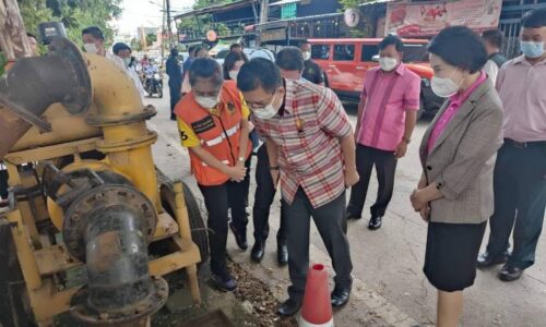 พิษณุโลก ผู้ว่าราชการจังหวัดพิษณุโลก เตรียมการรับมือสถานการณ์น้ำ (แม่น้ำน่าน)