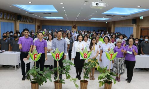 พังงา-เปิดนิทรรศการความรู้โรคหลอดเลือดสมอง โครงการแสงนำใจไทยทั้งชาติ