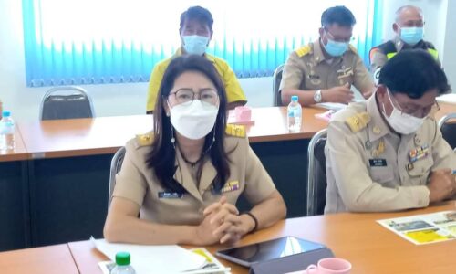 พิษณุโลก นางพีรกานต์ ทองเชื้อ นายก อบต.วังพิกุล พร้อมคณะเข้าร่วมประชุมเตรียมความพร้อมของพื้นที่เกี่ยวข้องกับการจัดการแข่งขันปั่นจักรยานนานาชาติ