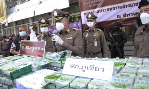 นครราชสีมา-ตำรวจภาค 3 โชว์ผลงานระดมกวาดล้างอาชญากรรม