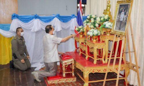 ศรีสะเกษ วิทยา วิรารัตน์ เชิญหมอพราหมณ์ชื่อดัง 22 คนร่วมพิธีสู่ขวัญบ้านบายศรีเมือง 240 ปี