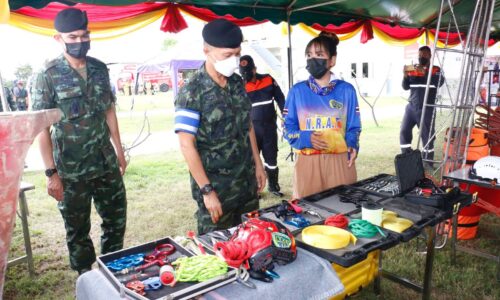 พิษณุโลก หน่วยฝึกนักศึกษาวิชาทหาร มณฑลทหารบกที่ 39 ให้การต้อนรับคณะชุดตรวจฯ ในโอกาสเข้าทำการตรวจมาตรฐานการปฏิบัติหน่วยฝึกวิชาทหาร