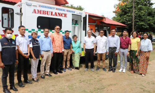 พังงา-คุณยายใจบุญฉลองวันเกิดครบ92ปี ซื้อรถกู้ชีพกู้ภัยกว่า1.3ล้าน