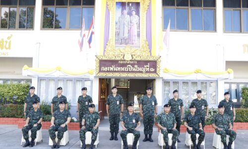 แม่ทัพภาคที่ 3 ตรวจเยี่ยมหน่วยฝึกทหารใหม่ ในพื้นที่จังหวัดเชียงใหม่