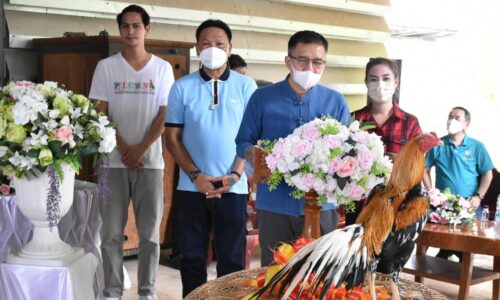 พิษณุโลก ผู้ว่าราชการจังหวัดพิษณุโลกเป็นประธานเปิด งานเส้นทางการท่องเที่ยวเชิงอนุรักษ์ไก่เหลืองหางขาว