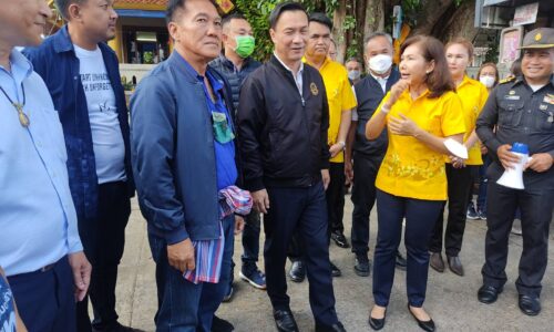 มุกดาหารนายทรงศักดิ์ ทองศรี รัฐมนตรีช่วยว่าการกระทรวงมหาดไทย ลงพื้นที่จังหวัดมุกดาหาร