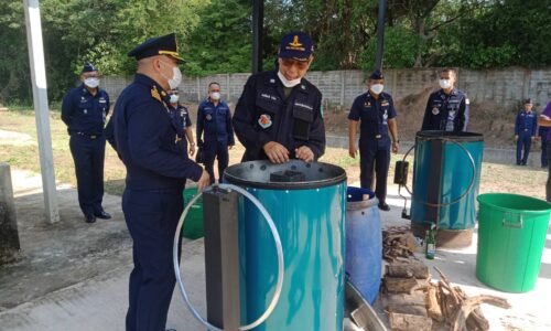 พิษณุโลก กองบิน46 เปิดศูนย์บริหารจัดการชีวมวลครบวงจร ลดปริมาณขยะให้เหลือศูนย์