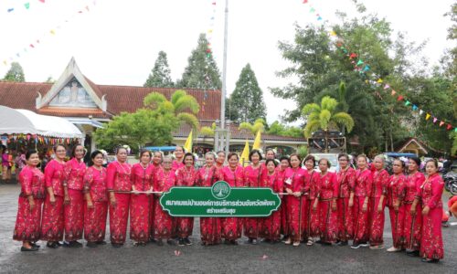 พังงา-น่ารักสาวน้อยร่วมโชว์ลีลาแจมกับนางรำงานทอดผ้าป่าสามัคคีสำนักสงฆ์ทุ่งศรีมหาโพธิ์