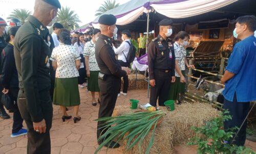 พิษณุโลก แม่ทัพภาคที่ 3 เปิดงานกาชาดโครงการทหารพันธุ์ดีภายในสวนสุขภาพ บชร.3