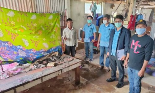 พิษณุโลก นางพีรกานต์ ทองเชื้อ นายก อบต.วังพิกุล มอบหมายให้นายปัณณวิชญ์ จันทร์ตรี รองนายกฯลงพื้นที่สำรวจและประเมินความเสียหายจากได้รับแจ้งเหตุไฟไหม้บ้านเรือนประชาชน