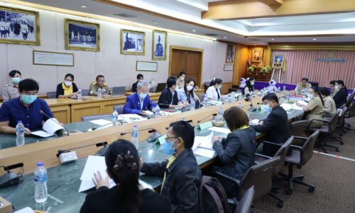 พิษณุโลกอบจ.พิษณุโลก ประชุมคณะกรรมการกองทุนฟื้นฟูสมรรถภาพจังหวัดพิษณุโลก