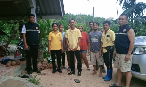 พังงา ฝ่ายปกครองอำเภอตะกั่วป่า สั่งเฝ้าระวังช้างหลุดออกจากป้างช้างทำลายพืชผลการเกษตรชาวบ้าน