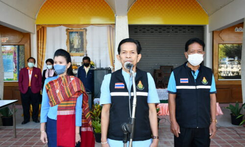 สพป.ศรีสะเกษ เขต 1 ปล่อยแถวออกตรวจติดตาม ดูแล เฝ้าระวังสถานการณ์ปัญหาความประพฤตินักเรียน และนักศึกษา