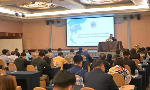 ปปส.ภาค 6 ประชุมขับเคลื่อนการดำเนินงานแก้ไขปัญหายาเสพติดในพื้นที่หมู่บ้าน/ชุมชนแพร่ระบาดยาเสพติด