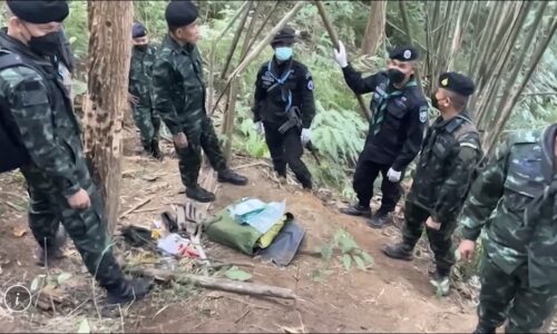 อำเภอฝาง จังหวัดเชียงใหม่ ทหารพรานปะทะหลายรอบกับคาราวานขนยาเสพติดชายแดนตาย 6 ศพ