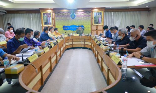 พิษณุโลก นายกอบจ.พิษณุโลก ประชุมคณะกรรมการบริหารและจัดการพื้นที่บึงราชนกอย่างยั่งยืน