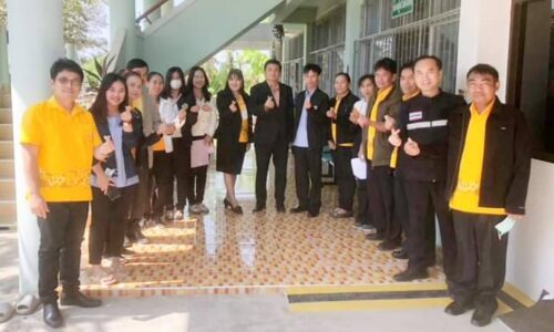 รองนายก อบจ.มุกดาหาร นำคณะตรวจเยี่ยมโรงพยาบาลส่งเสริมสุขภาพตำบล พื้นที่ อ.ดอนตาล