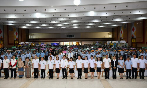 ศรีสะเกษ เขตตรวจสุขภาพที่ 10 จัดกิจกรรมมอบของขวัญปีใหม่ อสม. ใส่ใจ ดูแล ผู้สูงอายุ