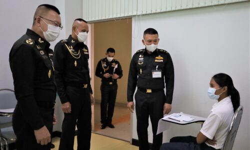 พิษณุโลก รองเสนาธิการกองทัพภาคที่ 3 ตรวจเยี่ยมการสอบคัดเลือกบุคคลเป็นนักเรียนนายสิบ