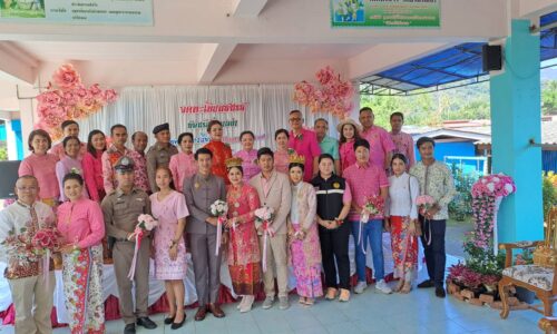 “วันแห่งความรัก” 14 กุมภา 2566 ที่พังงาบรรยากาศสุดหวาน “5 คู่รัก” ควงแขนจดทะเบียนสมรส