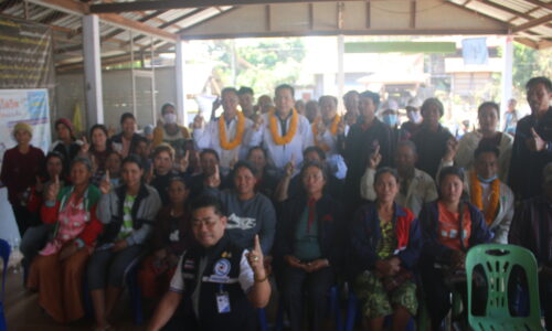 มุกดาหาร พรรคทางเลือกใหม่ ปักธงเปิดตัวว่าที่ผู้สมัคร