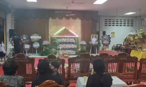 ศรีสะเกษ บรรยากาศงานศพเสี่ยบอยรมควันฆ่าตัวตายคาปิคอัพ
