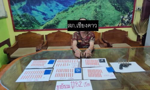 อำเภอเชียงดาว จังหวัดเชียงใหม่ ภูธรเชียงดาวกวาดล้างขยายผลจับกลุ่มขายยาบ้า