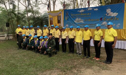 อำเภอไชยปราการ จังหวัดเชียงใหม่ จิตอาสาพระราชทานพัฒนาแหล่งน้ำฝางตลอดสาย