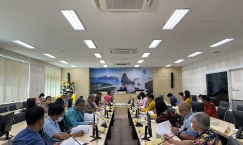 จังหวัดพังงาประชุมคณะกรรมการพัฒนา ฟื้นฟู และแก้ไขปัญหาแหล่งน้ำจังหวัดพังงา