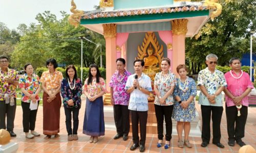 ผอ.สพป.ศรีสะเกษ เขต 1 เชิญชวนผู้บริหารร่วมงานเทศกาล “วันสงกรานต์สุขใจ ปลอดภัยทั่วกัน”