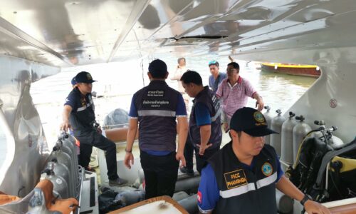 พังงา-ระทึก วงจรปิดจับภาพเรือสปีดโบ๊ทระเบิดที่ท่าเรือบ้านทับละมุ คนประจำเรือตาย1เจ็บ1