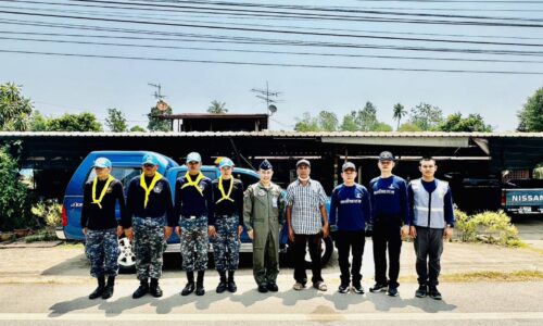 ศูนย์บรรเทาสาธารณภัย กองบิน ๔๖ ร่วมแรงร่วมใจ ซ่อมสร้างที่พักอาศัยให้ผู้ประสบวาตภัย