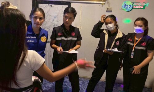 เชียงรายเปิดปฏิบัติการฟ้าใส บุกจับโอเกะเถื่อน เด็กบริการ 15-17 ปี เข้าข่ายค้ามนุษย์ โทษหนัก