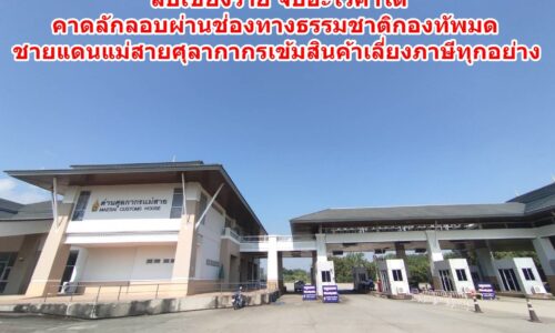 สืบเชียงราย จับอะโวคาโดเถื่อน คาดลักลอบผ่านช่องทางธรรมชาติกองทัพมด ชายแดนแม่สาย ศุลากากรเข้มสินค้าเลี่ยงภาษีทุกประเภท