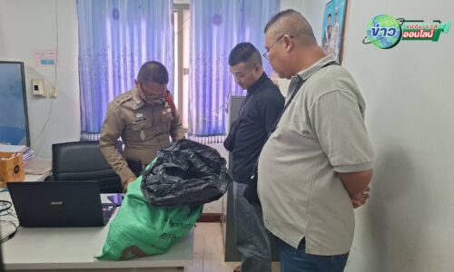 “ศรีสะเกษ” รวบหนุ่มควบ จยย.ขนยาบ้ากว่า 6.4 หมื่นเม็ด ซุกกระสอบปุ๋ย เตรียมส่งเครือข่ายรายย่อยตามแนวชายแดน