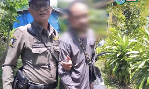 “ศรีสะเกษ” หวิดรอดแต่ไม่รอด! หนุ่มไว้หนวดวัย 40 ปี ขี่ จยย. สะดุ้ง! เจอตำรวจ เบรกเอี๊ยดรีบกลับรถ