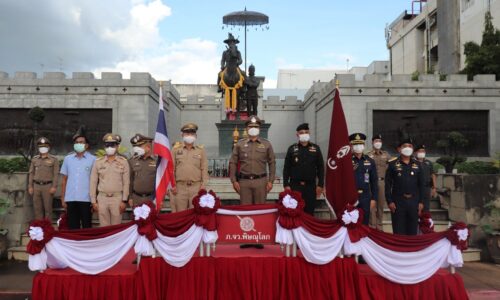 พิษณุโลก ตร.เมืองพิษณุโลก ปล่อยแถวกวาดล้างอาชญากรรม อาวุธปืน ตามมาตรการรัฐบาล