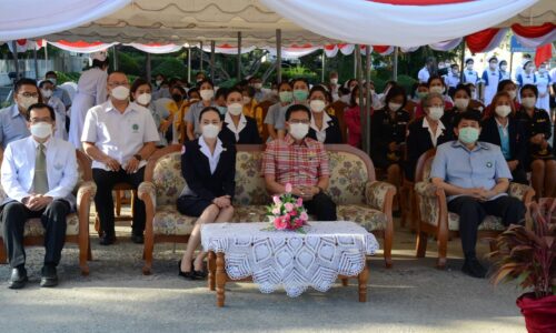 พิษณุโลก วิทยาลัยพยาบาลบรมราชชนนี พุทธชินราช จัดพิธีถวายอสีรวาทลาดสดุดีสมเด็จพระศรีนครินทราบรมราชชนนี