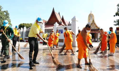 พิษณุโลก กองทัพภาคที่ 3 บูรณาการร่วมกับทุกภาคส่วน  จัดกิจกรรมจิตอาสาร่วมใจพัฒนา 2 ฝั่ง 3 สะพาน