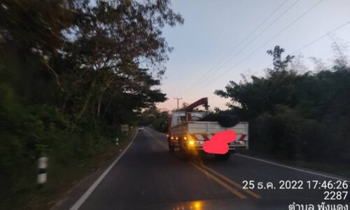 วอนอธิบดีกรมป่าไม้ตรวจสอบรถบรรทุกขนไม้ออกจากป่าสงวนแห่งชาติ อ.ดงหลวง จ.มุกดาหาร