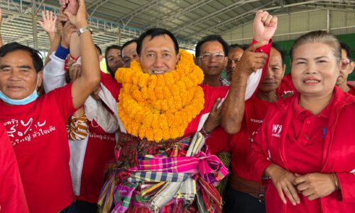 ศรีสะเกษ นายกเฮงเพื่อไทยประกาศมั่นใจคว้าชัย ส.ส.ศรีสะเกษ เขต 8