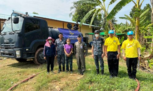 พิษณุโลก กองบิน ๔๖ ขจัดอุบัติภัย บรรเทาภัยแล้ง” ศูนย์บรรเทาสาธารณภัย กองบิน ๔๖