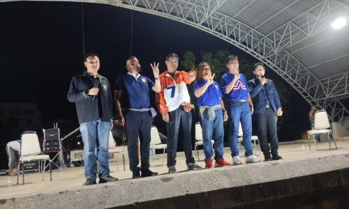 มุกดาหารจัดเวทีประชันวิสัยทัศน์เลือกตั้ง ส.ส. เขต 1