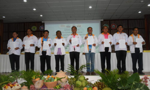 ศรีสะเกษ สสส.จับมือ 8 อปท.ลงนามบันทึกข้อตกลง (MOU) ร่วมสร้างชุมชนท้องถิ่นน่าอยู่