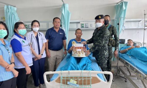 ศรีสะเกษ ฟ้าผ่าฐานปฏิบัติการสิงโตทหาร 6 นายบาดเจ็บ