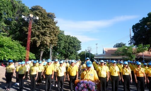 ชาวอำเภอท่าตะโกจัดกิจกรรมน้อมรำลึก ในหลวงรัชกาลที่ 5 “พระปิยะมหาราช” โดยมี สส.บัญชา เดชเจริญศิริกุล สมาชิกสภาผู้แทนราษฎรแบบบัญชีรายชื่อหัวหน้าพรรคกล้าธรรม ร่วมพิธี