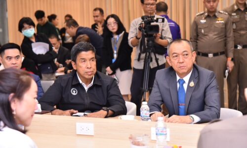 “รัฐมนตรีเฉลิมชัย”เร่งแก้ปัญหาPM 2.5 จับมือ “ผู้ว่าฯ กทม.-นครบาล-ขนส่งทางบก” ปฏิบัติการเข้มขจัดฝุ่นอันตรายในกทม.