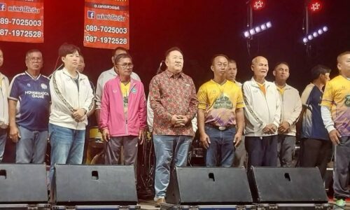 ส.ส.ทรงศักดิ์ ส่งเสริมอุดมชัย ร่วมงาน ฉลองการแข่งขันกีฬา”หนองกระโดนเกมส์”