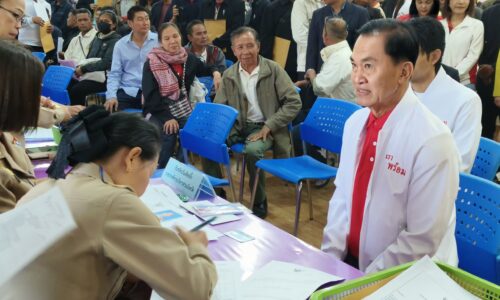 “ศรีสะเกษ” ศึก นายก อบจ. คึกคัก เพื่อไทย ส่ง “วิวัฒน์ชัย” ชิง นายก อบจ.ศรีสะเกษ หวังโค่นแชมป์เก่า 6 สมัย