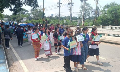 ชาวเชียงรายจัดกิจกรรม “ปอยหลวงปิดเหมืองแร่ในรัฐฉานเมียนมา “